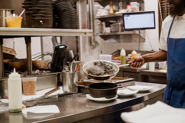 Restaurant kitchen